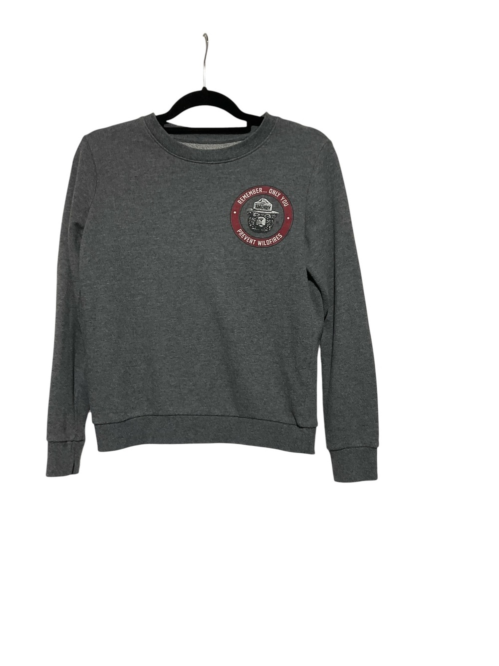 Smokey Bear Graphic Sweatshirt – Size XS